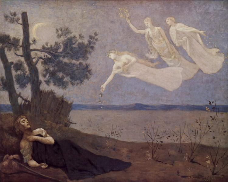 Pierre Puvis de Chavannes The Dream (mk19) oil painting image